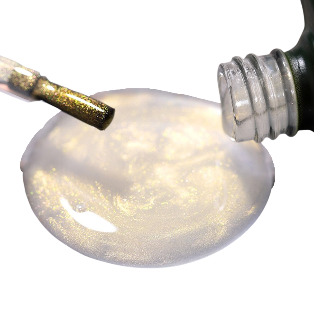 Gold Shimmer Top Coat